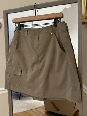 Tail Brown Skort Women's Size 4 Mini A Line Golf Tennis